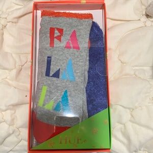 Hue FA LA LA cozy socks NWT 2 pack